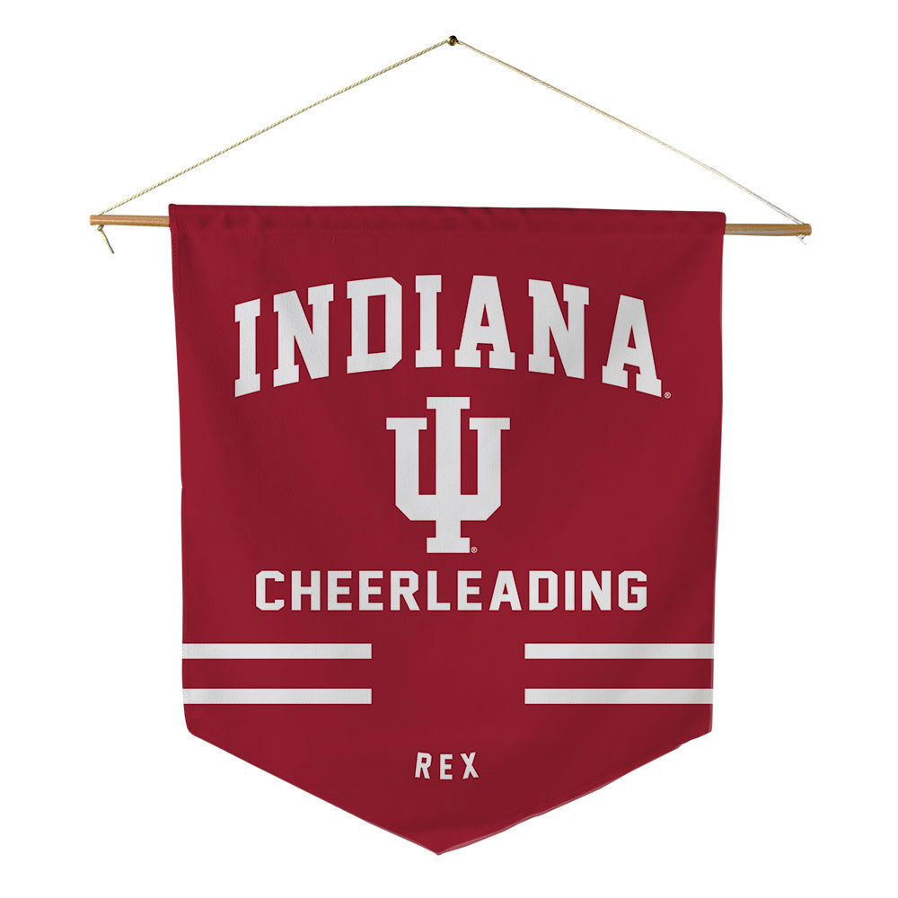 Indiana - NCAA Cheerleading : Emily Rex - Pennant - 18" x 21"-0