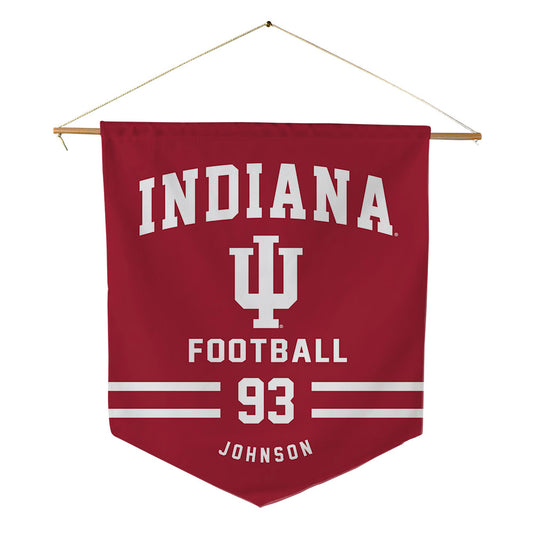 Indiana - NCAA Football : Ronelle Johnson - Pennant - 18" x 21"-0