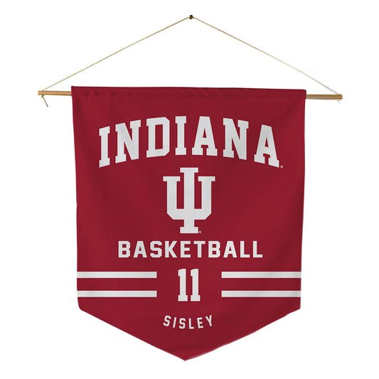 Indiana - NCAA Men's Basketball : Trent Sisley - Pennant - 18" x 21"-0