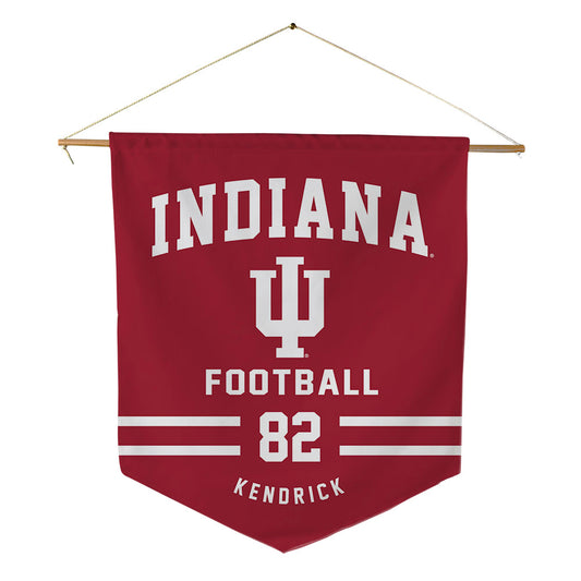 Indiana - NCAA Football : Myles Kendrick - Pennant - 18" x 21"-0