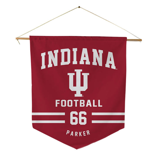 Indiana - NCAA Football : Evan Parker - Pennant - 18" x 21"-0