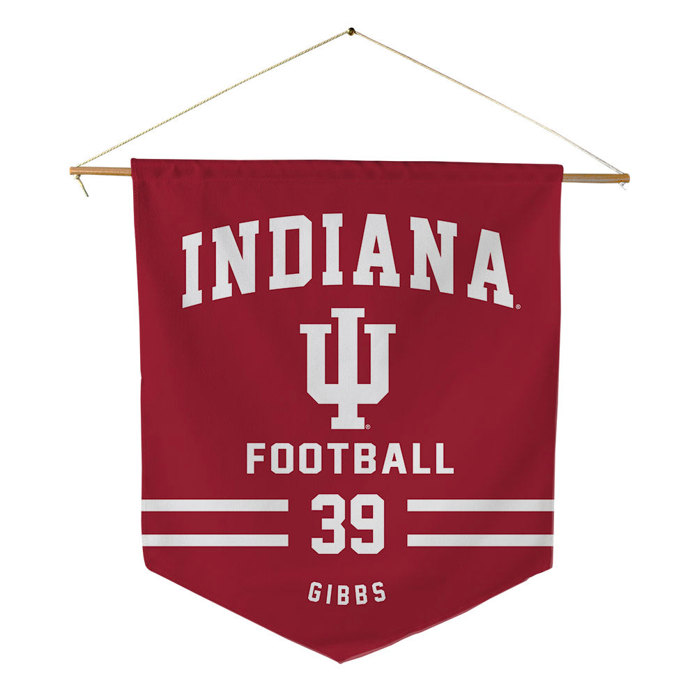 Indiana - NCAA Football : Trevor Gibbs - Pennant - 18" x 21"-0
