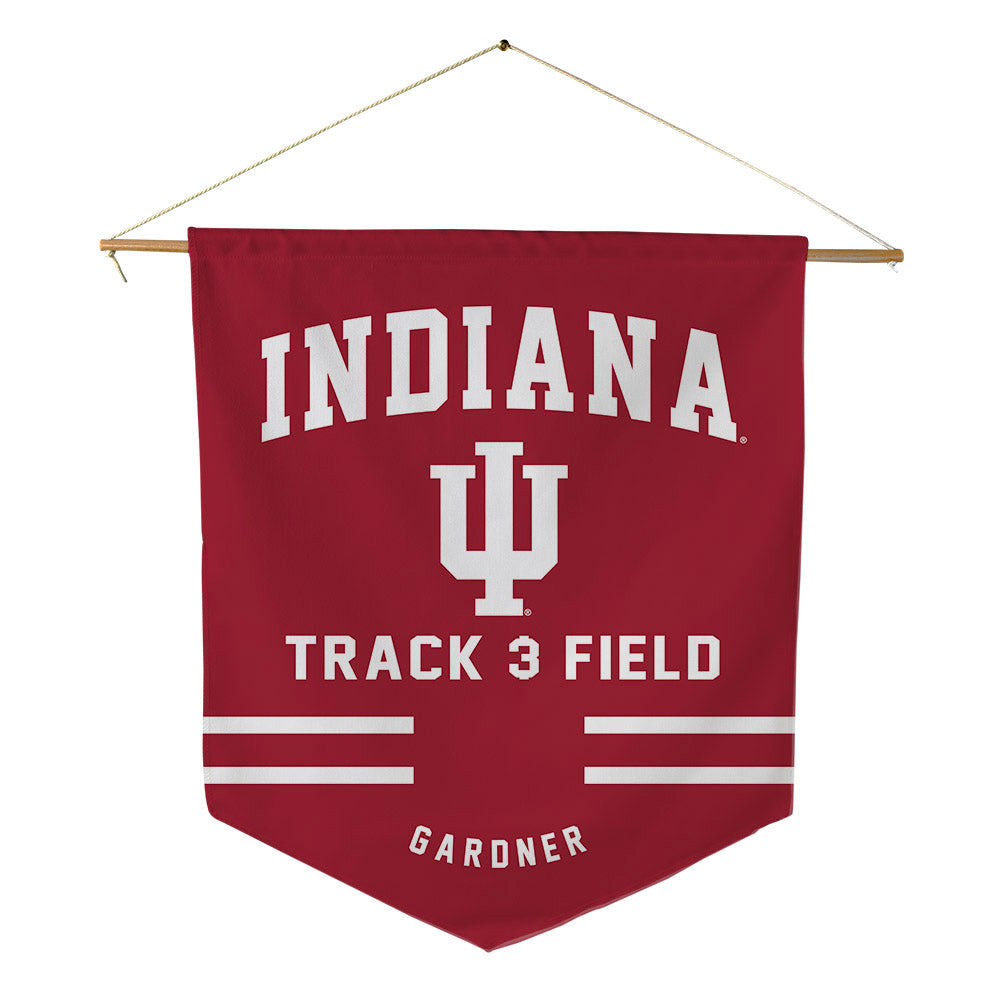 Indiana - NCAA Women's Track & Field : Emma Gardner - Pennant - 18" x 21"-0