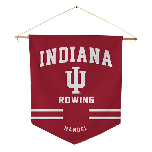 Indiana - NCAA Women's Rowing : Daniella Mandel - Pennant - 18" x 21"-0