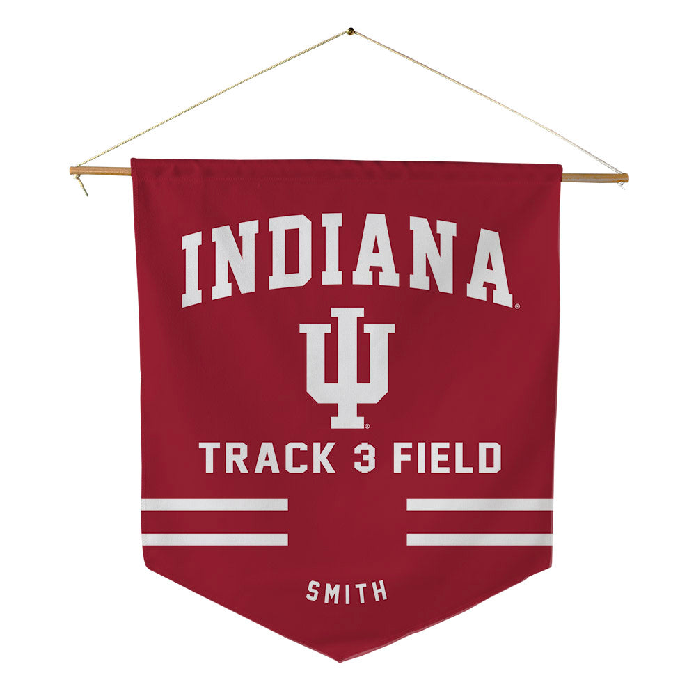 Indiana - NCAA Men's Track & Field : Antonio Smith - Pennant - 18" x 21"-0