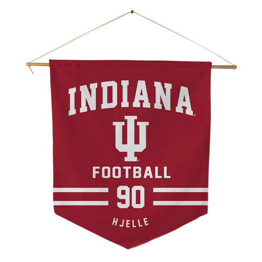 Indiana - NCAA Football : Joe Hjelle - Pennant - 18" x 21"-0