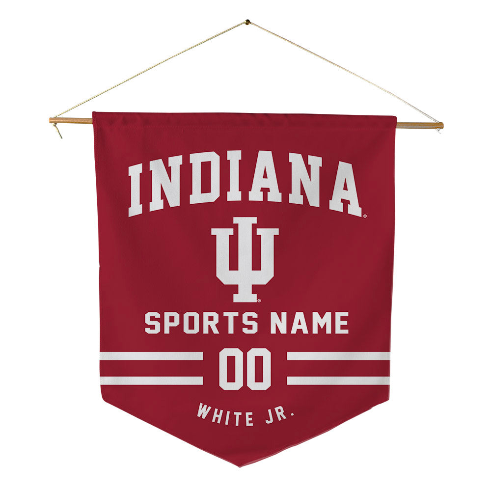 Indiana - NCAA Baseball : Ian White Jr. - Pennant - 18" x 21"-0
