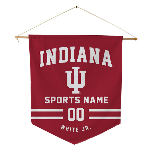 Indiana - NCAA Baseball : Ian White Jr. - Pennant - 18" x 21"-0