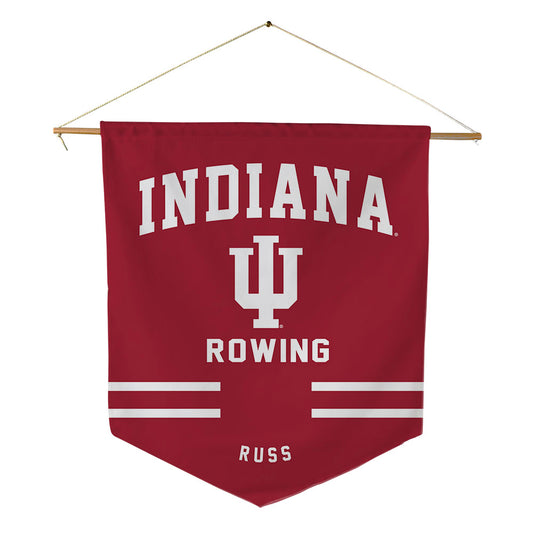 Indiana - NCAA Women's Rowing : Madi Russ - Pennant - 18" x 21"-0