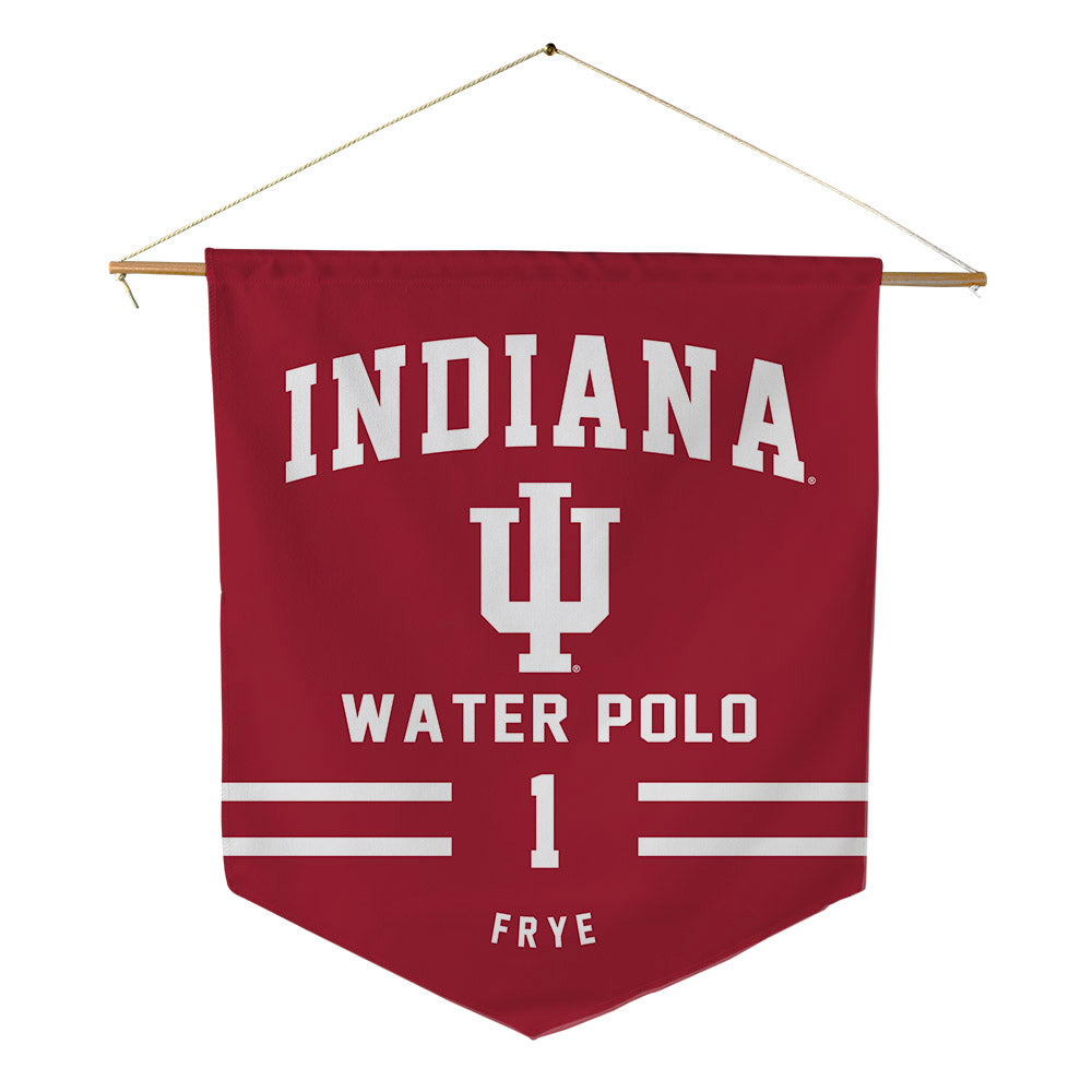 Indiana - NCAA Women's Water Polo : Maggie Frye - Pennant - 18" x 21"-0