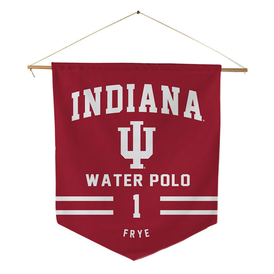 Indiana - NCAA Women's Water Polo : Maggie Frye - Pennant - 18" x 21"-0