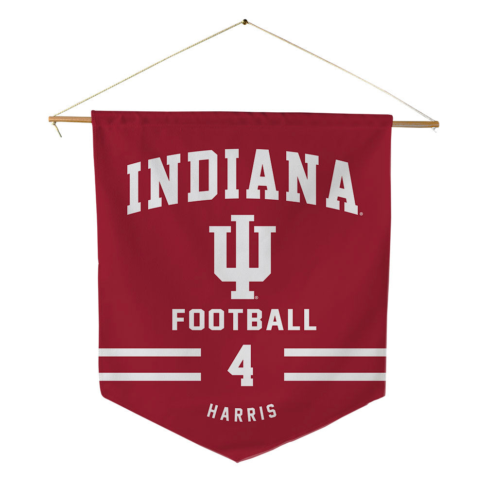 Indiana - NCAA Football : AJ Harris - Pennant - 18" x 21"-0