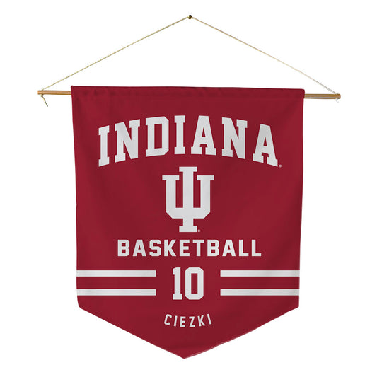 Indiana - NCAA Women's Basketball : Shay Ciezki - Pennant - 18" x 21"-0