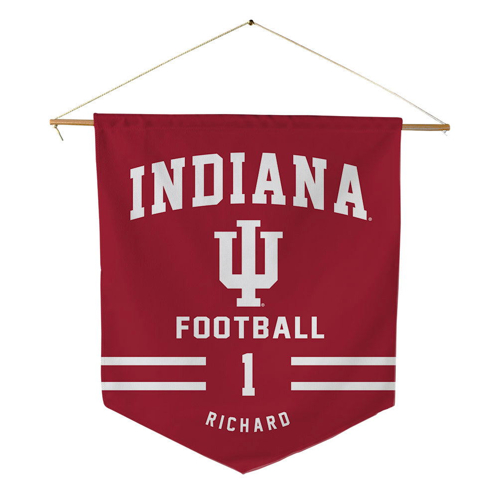 Indiana - NCAA Football : Turbo Richard - Pennant - 18" x 21"-0