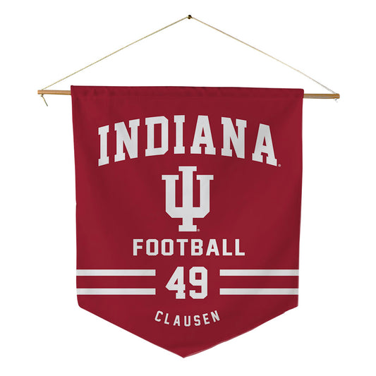 Indiana - NCAA Football : Drew Clausen - Pennant - 18" x 21"-0