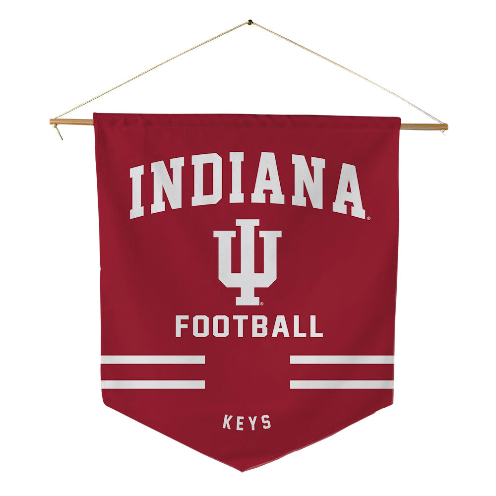 Indiana - NCAA Football : Lavar Keys - Pennant - 18" x 21"-0