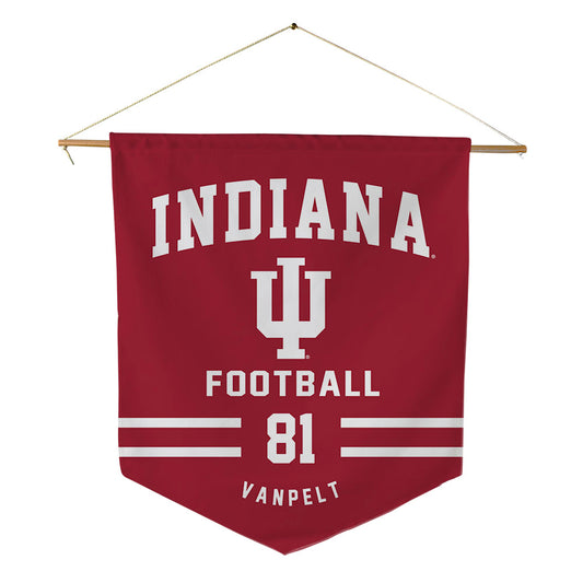 Indiana - NCAA Football : Jaidon Vanpelt - Pennant - 18" x 21"-0