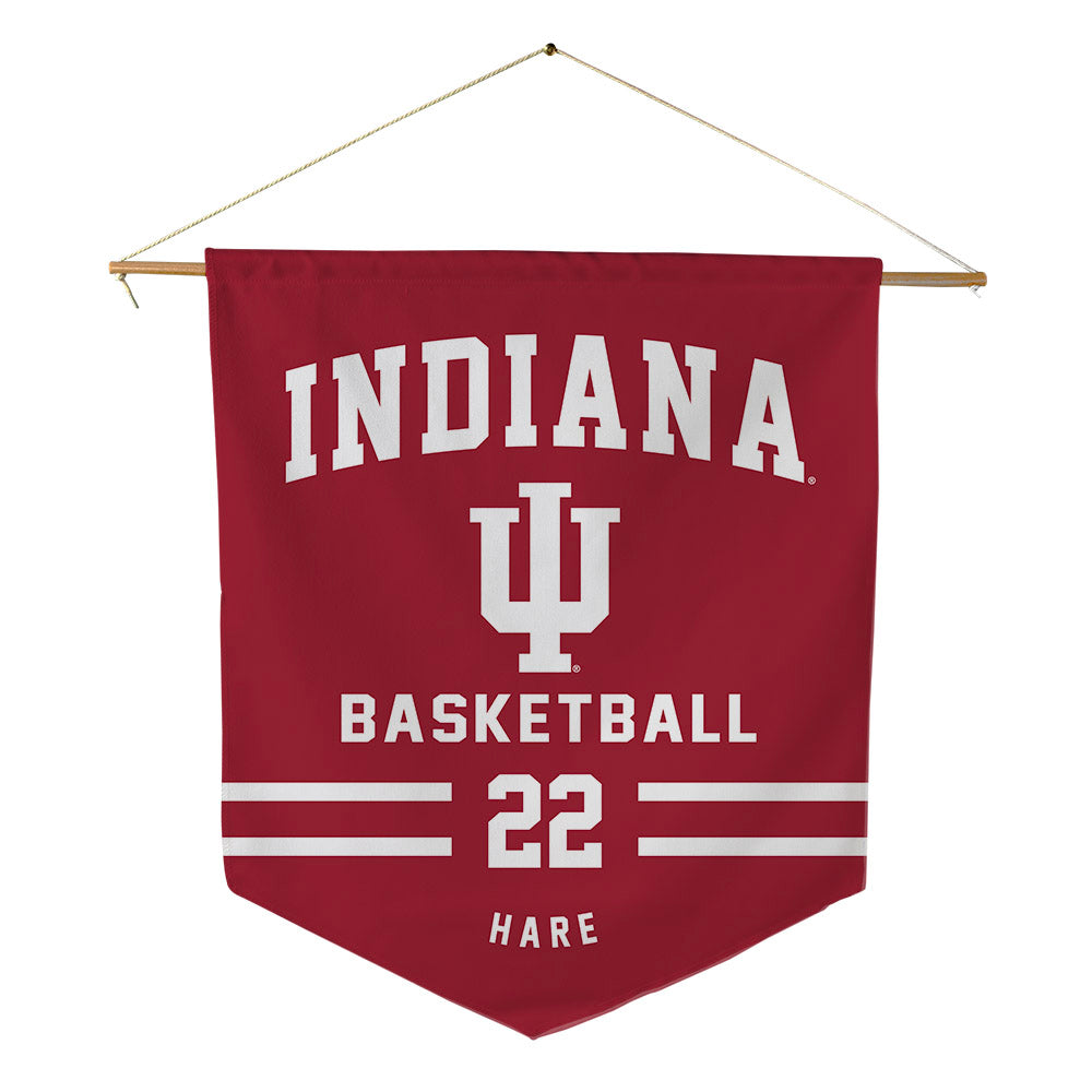 Indiana - NCAA Women's Basketball : Mackenzie Hare - Pennant - 18" x 21"-0
