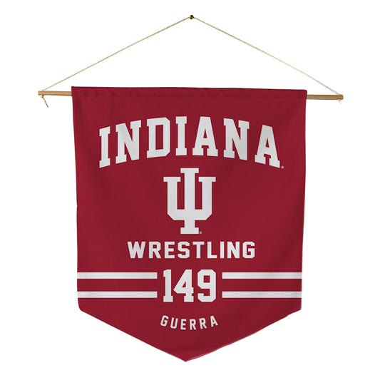 Indiana - NCAA Wrestling : Tyler Guerra - Pennant - 18" x 21"-0