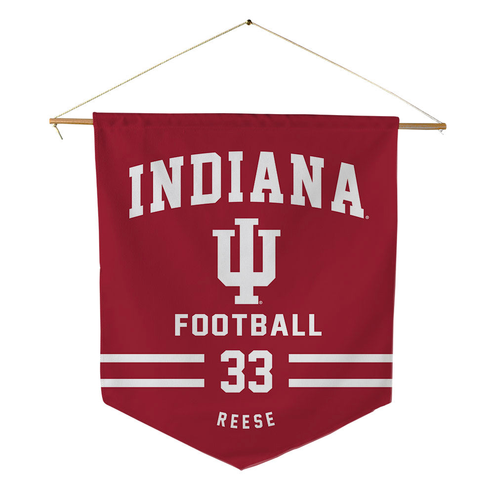 Indiana - NCAA Football : Garrett Reese - Pennant - 18" x 21"-0