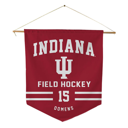 Indiana - NCAA Women's Field Hockey : Kiki Oomens - Pennant - 18" x 21"-0