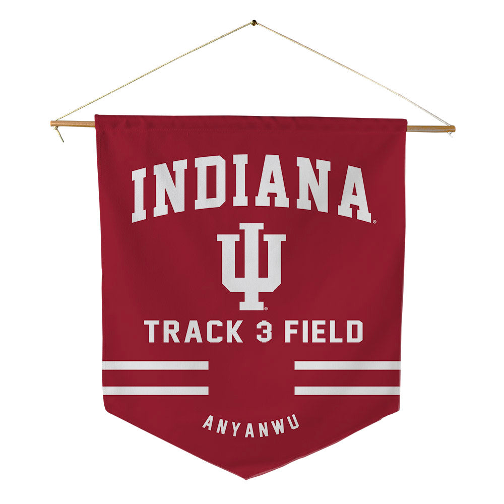 Indiana - NCAA Women's Track & Field : Omema Anyanwu - Pennant - 18" x 21"-0