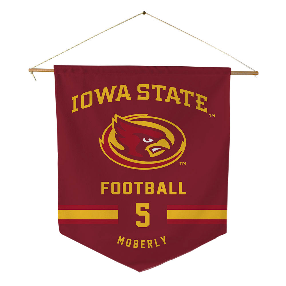 Iowa State - NCAA Football : Connor Moberly - Pennant - 18" x 21"-0