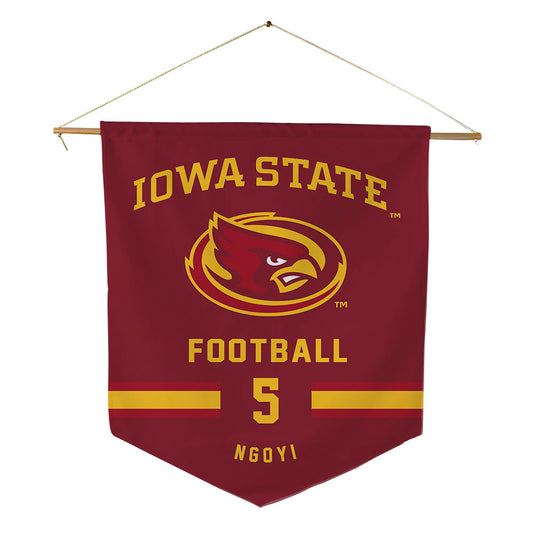 Iowa State - NCAA Football : Beni Ngoyi - Pennant - 18" x 21"-0