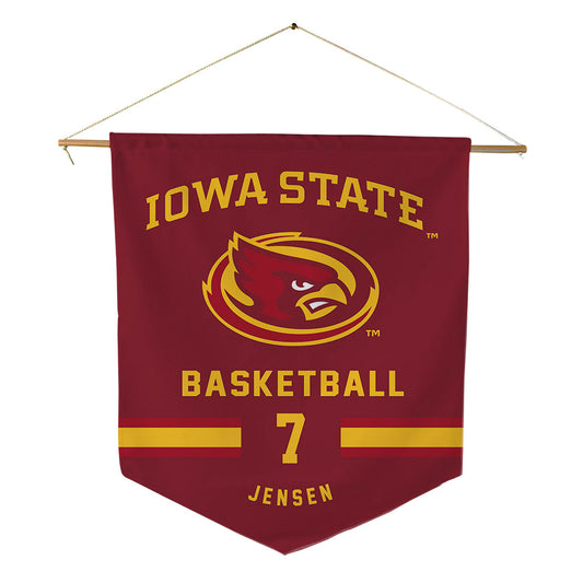 Iowa State - NCAA Women's Basketball : Freya Jensen - Pennant - 18" x 21"-0