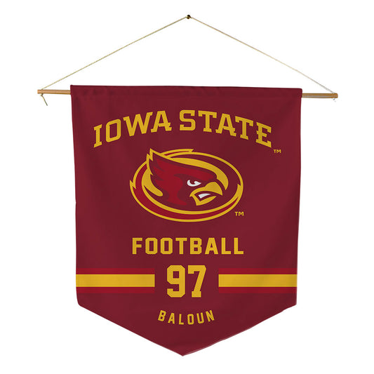 Iowa State - NCAA Football : Max Baloun - Pennant - 18" x 21"-0
