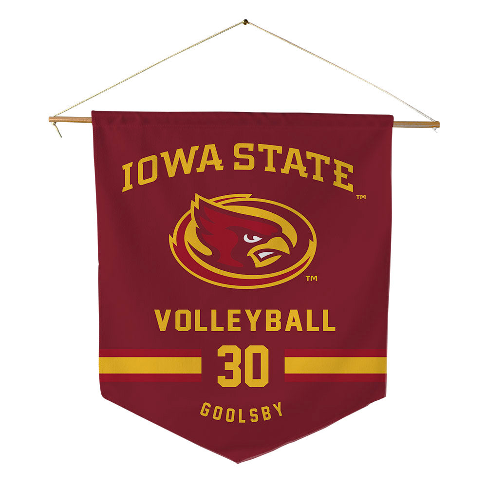 Iowa State - NCAA Women's Volleyball : Alea Goolsby - Pennant - 18" x 21"-0