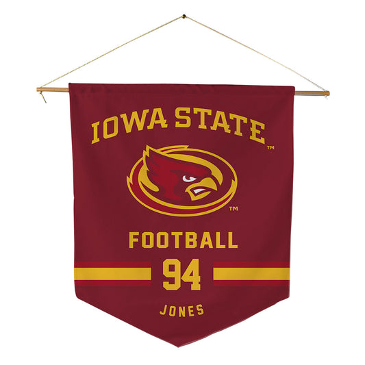 Iowa State - NCAA Football : Jake Jones - Pennant - 18" x 21"-0