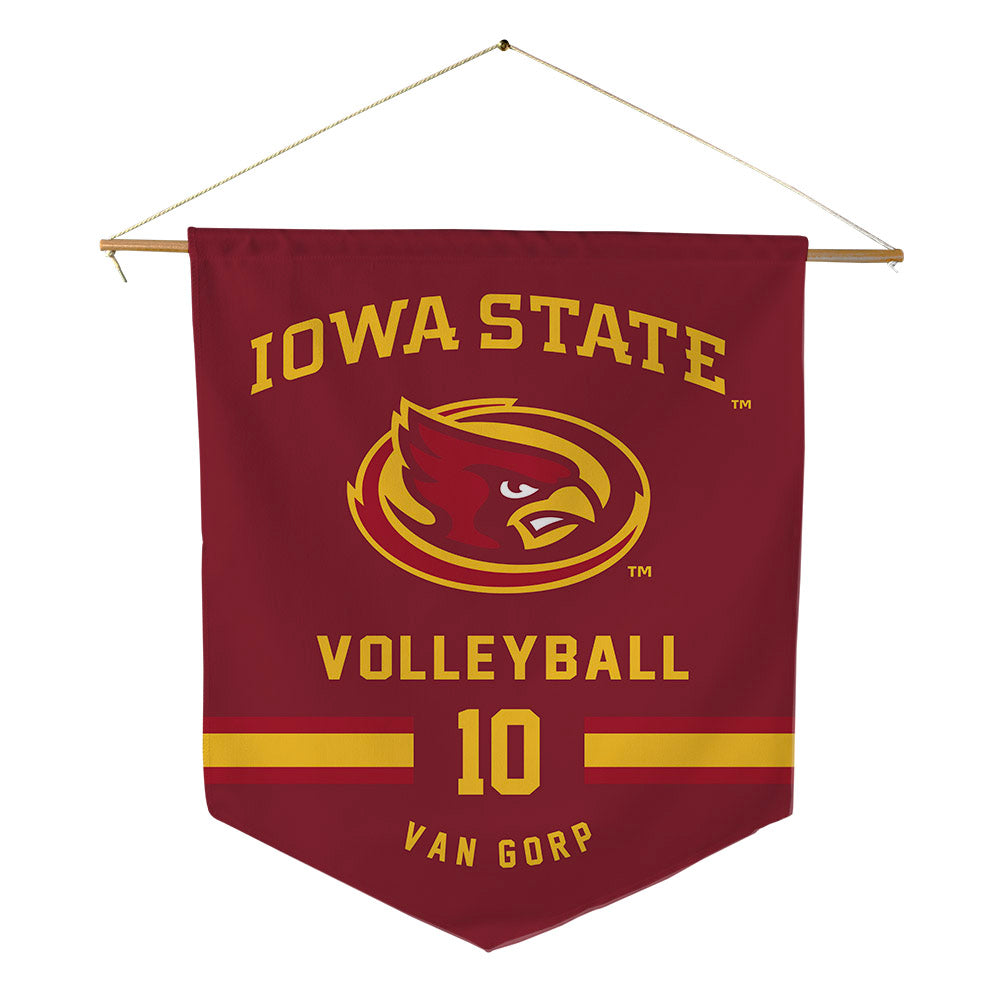 Iowa State - NCAA Women's Volleyball : Rachel Van Gorp - Pennant - 18" x 21"-0