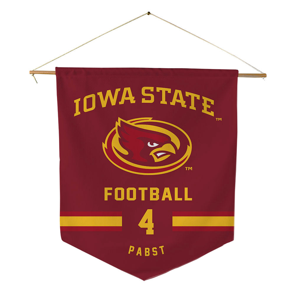 Iowa State - NCAA Football : Carter Pabst - Pennant - 18" x 21"-0