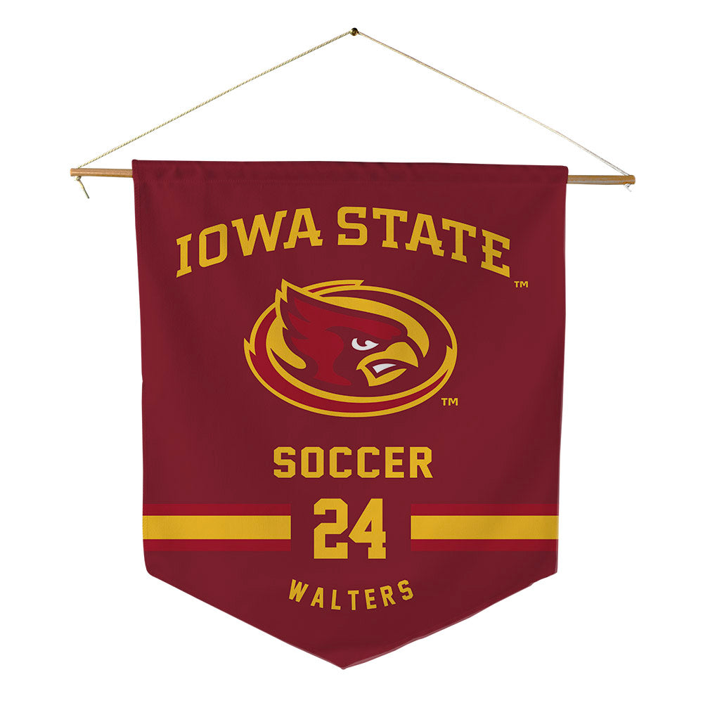 Iowa State - NCAA Women's Soccer : Sydney Walters - Pennant - 18" x 21"-0