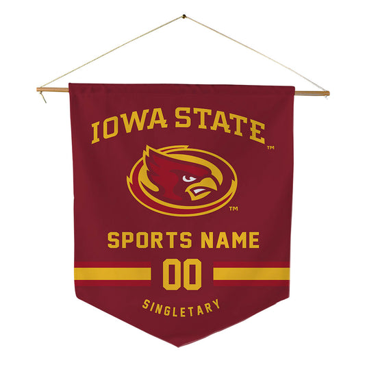 Iowa State - NCAA Football : Jaheim Singletary - Pennant - 18" x 21"-0