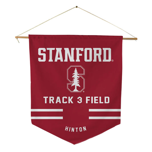 Stanford - NCAA Women's Track & Field : Sage Hinton - Pennant - 18" x 21"-0