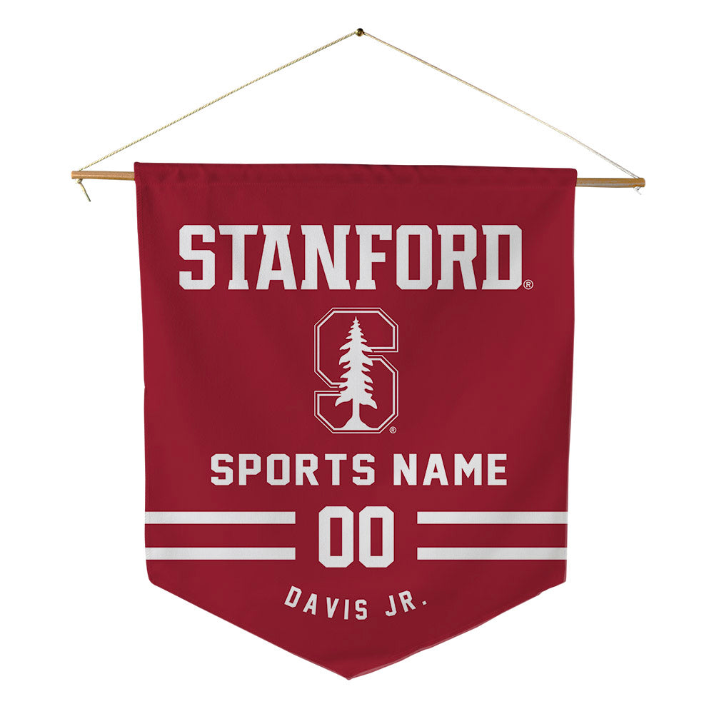 Stanford - NCAA Football : Chris Davis Jr. - Pennant - 18" x 21"-0