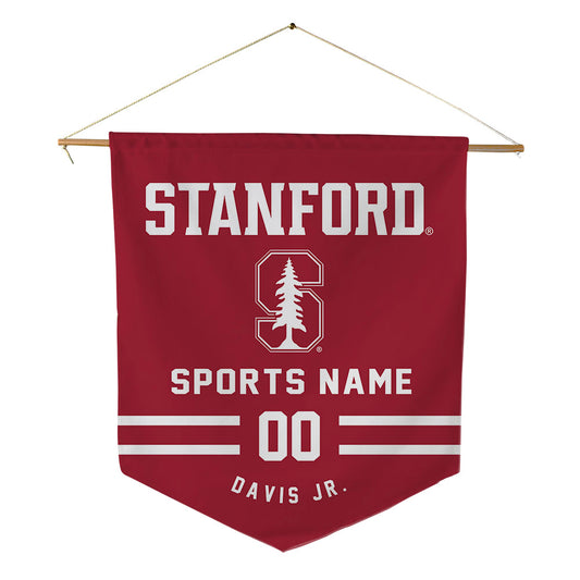 Stanford - NCAA Football : Chris Davis Jr. - Pennant - 18" x 21"-0