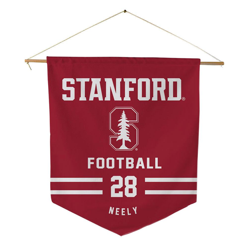 Stanford - NCAA Football : Sam Neely - Pennant - 18" x 21"-0