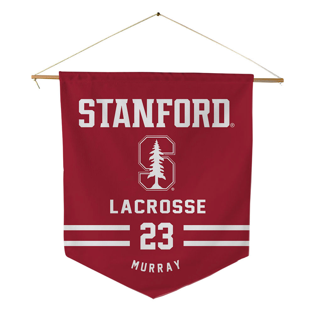Stanford - NCAA Women's Lacrosse : Quinn Murray - Pennant - 18" x 21"-0