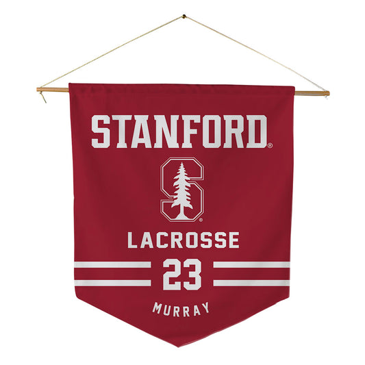 Stanford - NCAA Women's Lacrosse : Quinn Murray - Pennant - 18" x 21"-0