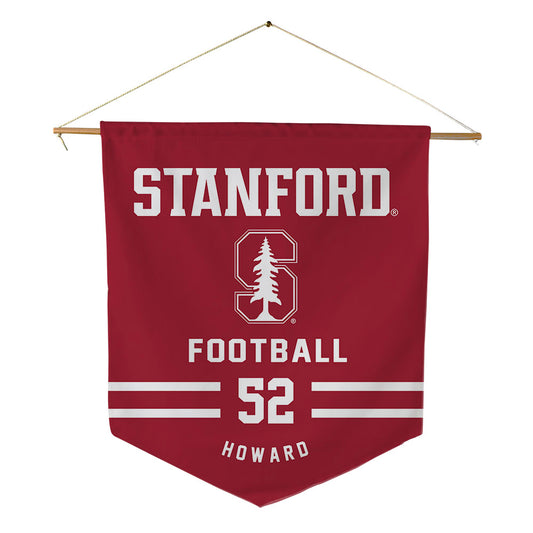 Stanford - NCAA Football : Sarrel Howard - Pennant - 18" x 21"-0