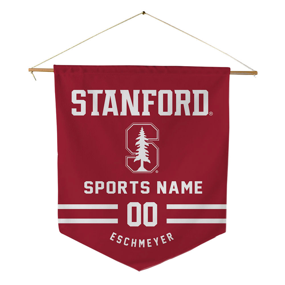 Stanford - NCAA Women's Basketball : Alexandra Eschmeyer - Pennant - 18" x 21"-0
