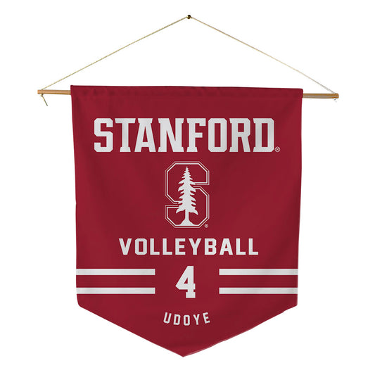 Stanford - NCAA Women's Volleyball : Joy Udoye - Pennant - 18" x 21"-0