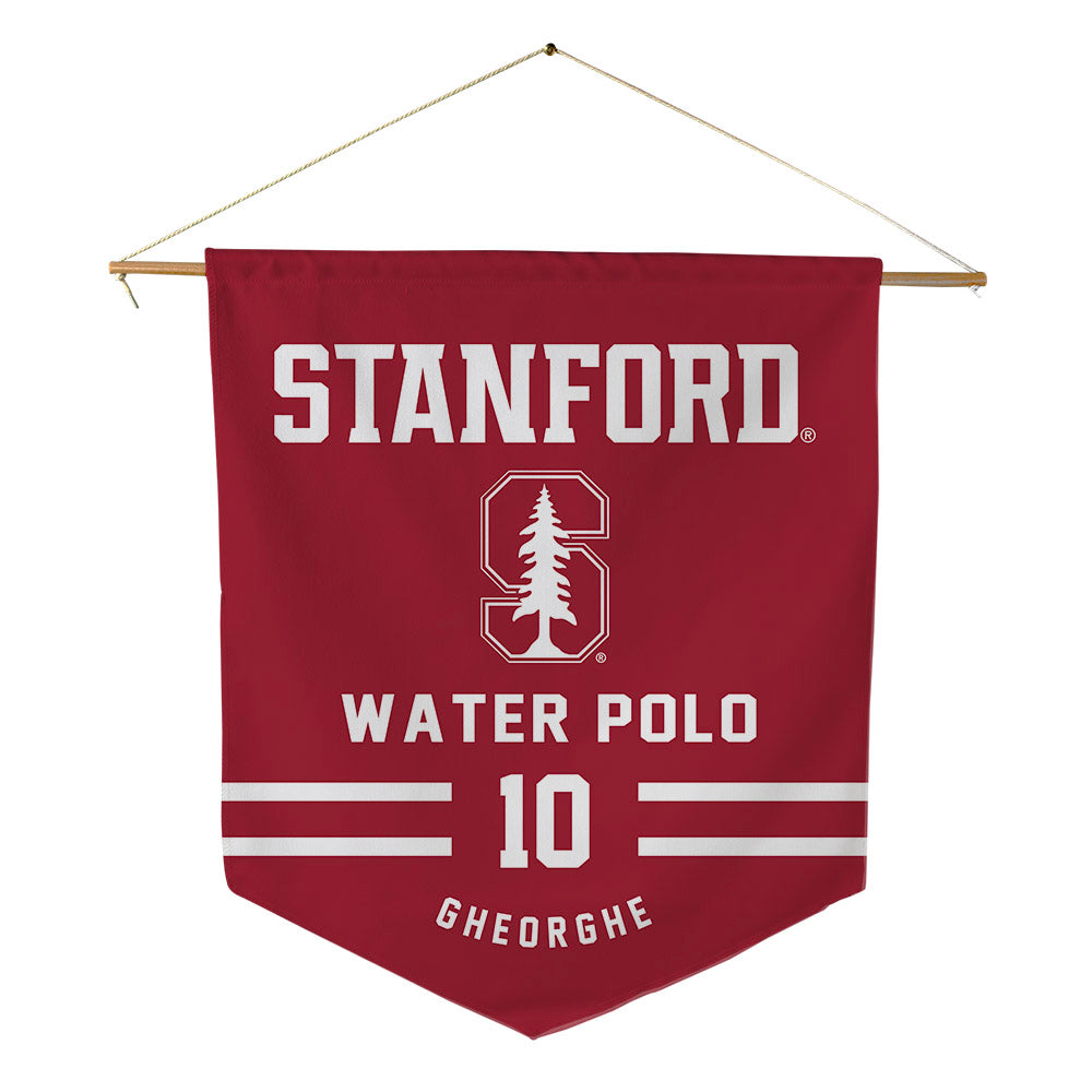 Stanford - NCAA Men's Water Polo : Alexandru Gheorghe - Pennant - 18" x 21"-0