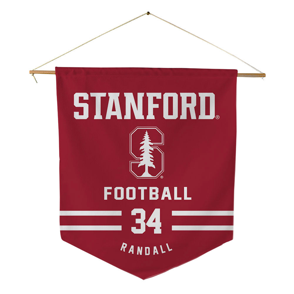 Stanford - NCAA Football : Javion Randall - Pennant - 18" x 21"-0