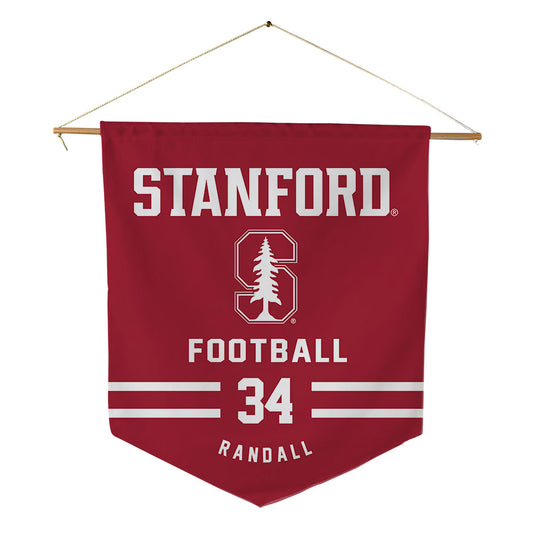 Stanford - NCAA Football : Javion Randall - Pennant - 18" x 21"-0