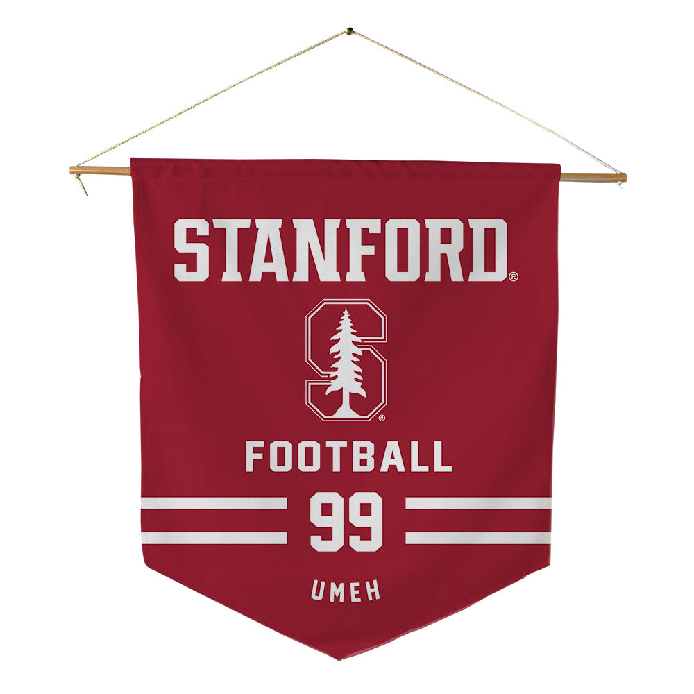 Stanford - NCAA Football : Benedict Umeh - Pennant - 18" x 21"-0