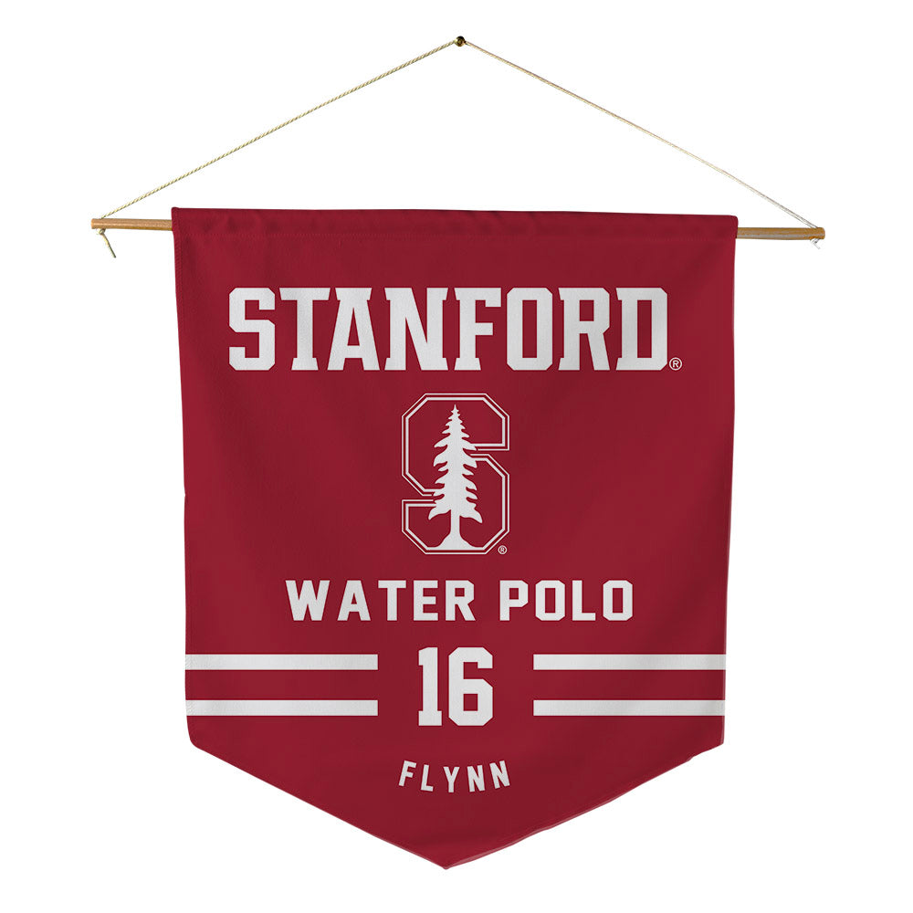 Stanford - NCAA Women's Water Polo : Jenna Flynn - Pennant - 18" x 21"-0